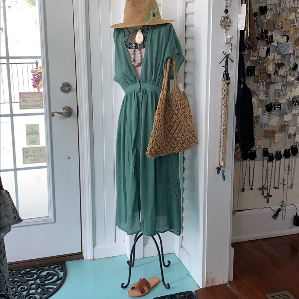 Gauzy Midi Dresd